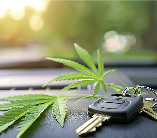 Das „Cannabisgesetz“ führte zu einer Teillegalisierung in Bezug auf Cannabis und hat auch 
Auswirkungen auf Führen von Kraftfahrzeugen im öffentlichen Straßenverkehr - © Foto:  ©  Adin-stock.adobe.com