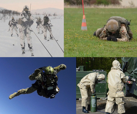 © Foto:  ©  Bundeswehr/Thorsten Kraatz Abb. 1:   Soldaten im Einsatz in extremen Umwelten – Beispiele