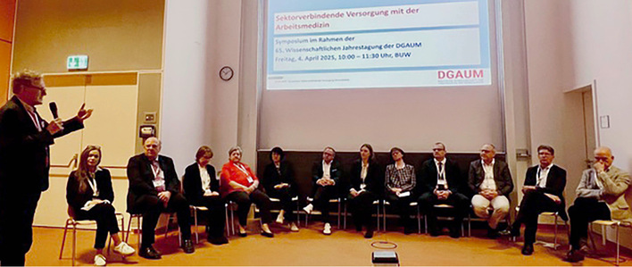 © Foto: DGAUM Symposium zum Thema „Sektorverbindende Versorgung mit der Arbeitsmedizin“